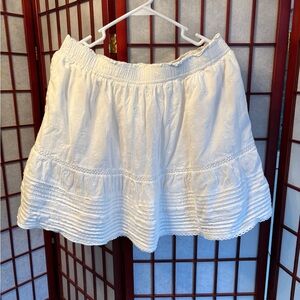 Gap White Women's Mini Skirt